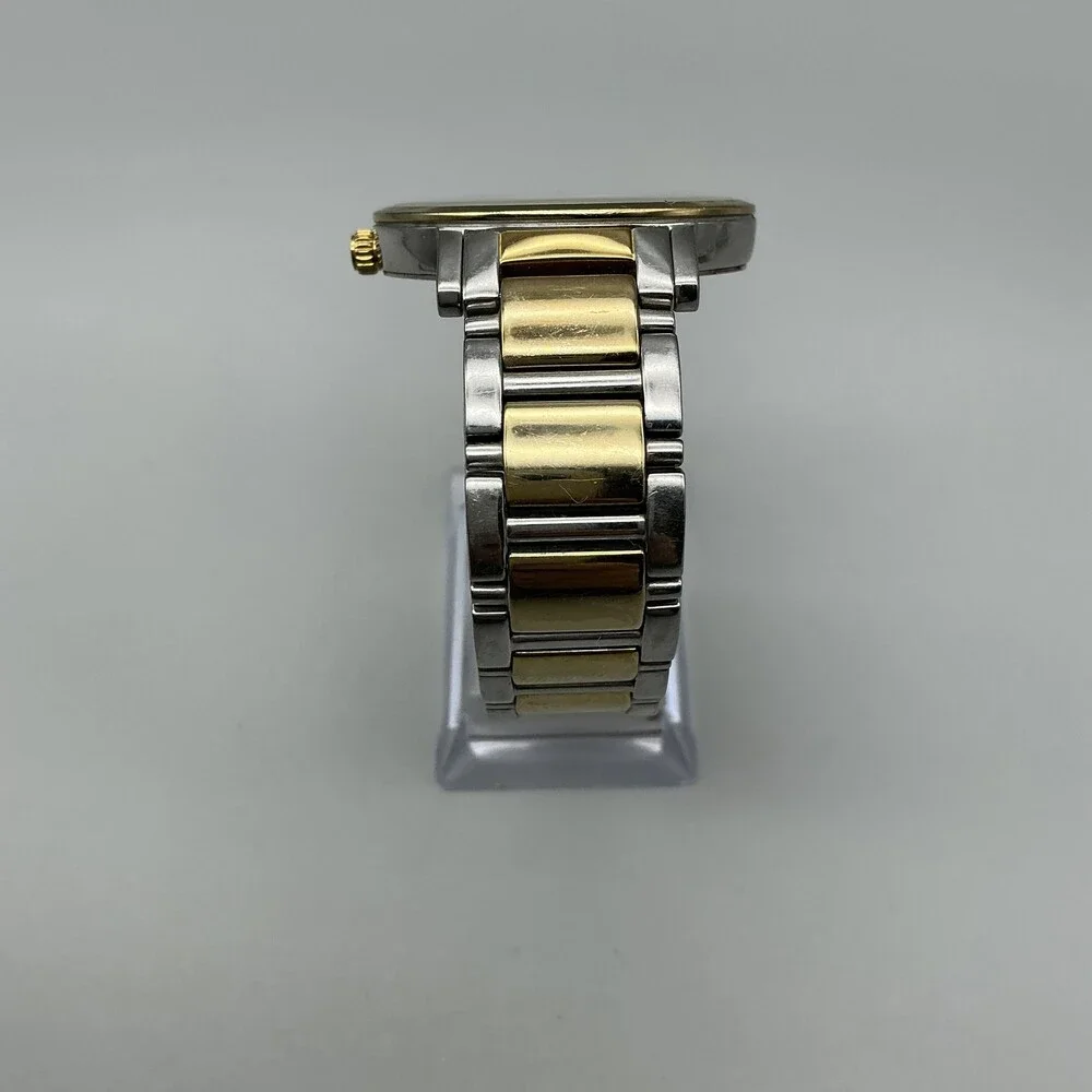 Kate Spade Womens Watch 38mm Two Tone Stainless Date New Battery 6.75